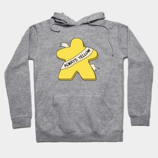 Always Yellow Meeple Board Game Hoodie